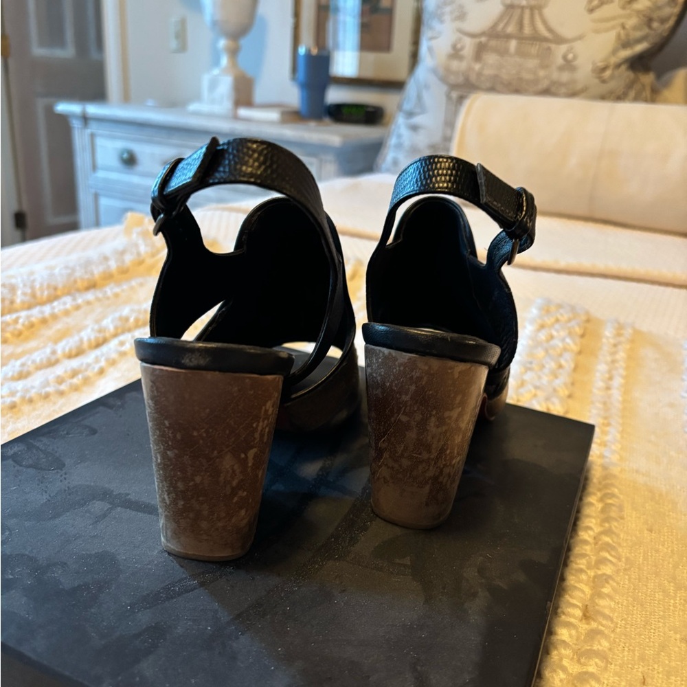 Rachel Comey Gold and Silver Women's Slingback Heels 8.5 - Picture 2 of 5